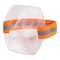 Ergodyne 3386 Hi-Vis Orange Arm Band ID Badge Holder, 10PK 3386HVPK10 - alternate 10